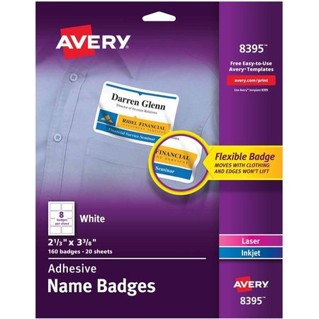 AVERY Badge, Adhesive, We, 160Ct AVE8395